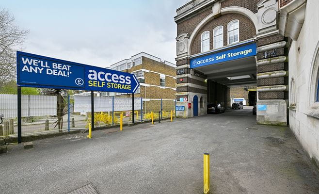 Access Self Storage West Norwood entrance