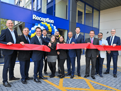 Ribbon cutting at Access Self Storage High Wycombe