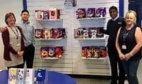 Access store people with Easter eggs