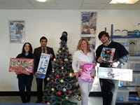 Donating Christmas gifts