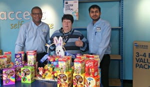 Access Easter charity appeal Easter egg donations