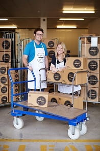 Sous Chef with their storage boxes