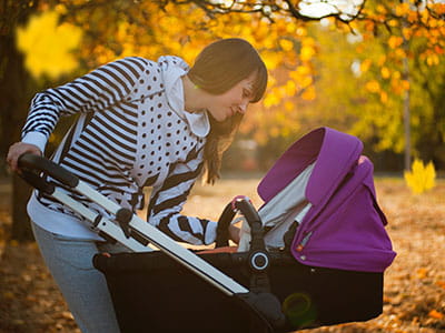 Woman Looking Her Baby