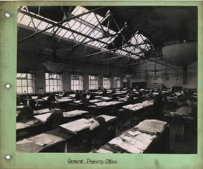 Inside old warehouse