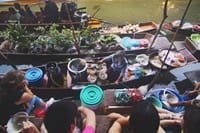 Luang Prabang floating market