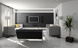 spacious living room