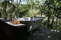 outdoor bath