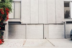 group of garages