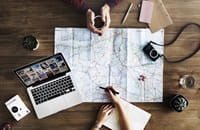 planning Christmas around a street map