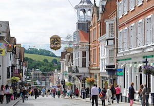 Places to visit in Guildford - the city centre