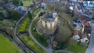 Places to visit in Guildford - the castle