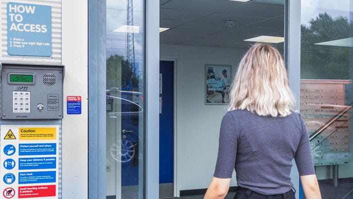 Access Offices in Reading entrance