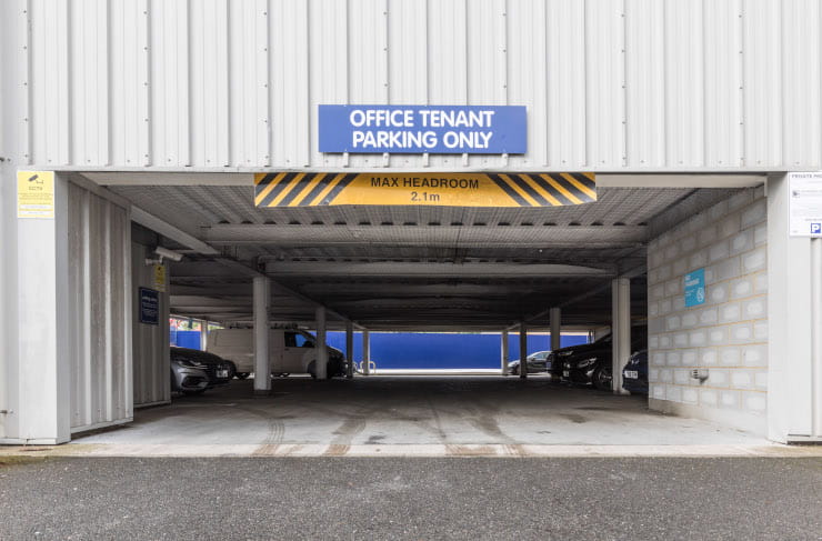 Access Offices - Clapham Acre Lane car park entrance