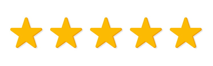 Google Business review stars